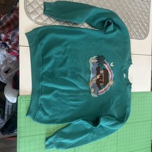 Vintage Noah's Ark Crewneck Sweatshirt Xl Fruit Of The Loom